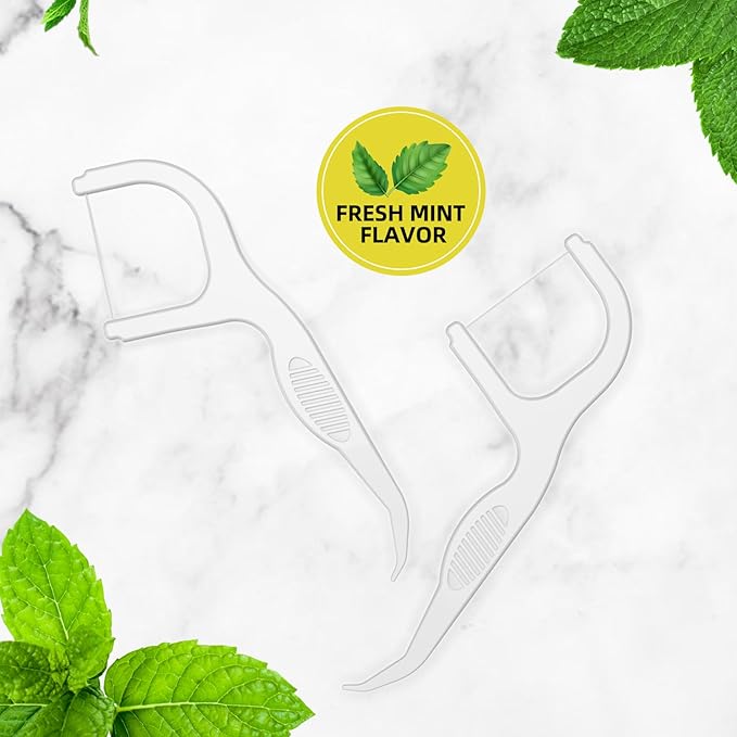 Professional Clean Flossers, Toothpick, Extra Strong Floss Picks, 150 Count (Unflavored)