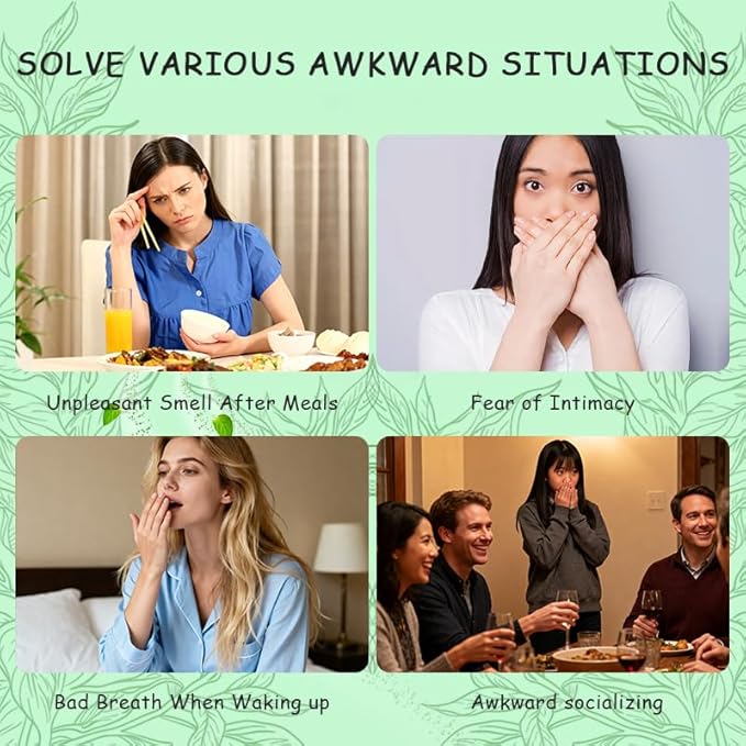 White Spearmint Oil Pulling Rinse, Cold-Pressed Coconut Mouthwash for Teeth Whitening, Powerful Organic Peppermint Oil Maintain Gum Health & Freshness Breath, Mint Mouthwash (8 fl oz)