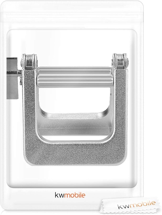 kwmobile Metal Toothpaste Tube Squeezer - Large Multifunctional Tube Wringer Roller Dispenser for Hair Color Dye, Paint Tubes, Hand Cream, Cosmetics
