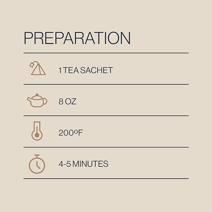 Rishi Tea Peppermint Herbal Tea - Organic, Caffeine Free Sachet Bags, Calming Sweet & Cooling Pure Peppermint Leaves - 50 Count