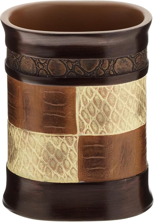 Zahari Home Zambia Stylish Tumbler Modern Classic Luxury Decor Animal Print Western Design Bathroom Cup