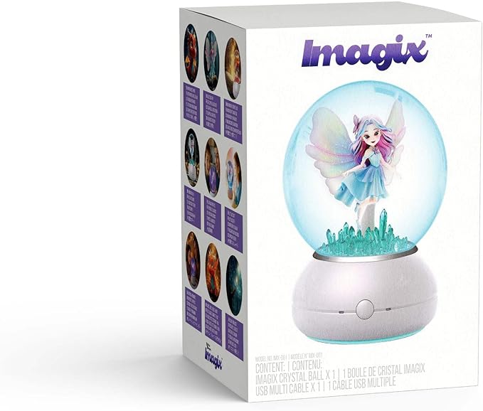 Imagix Crystal Ball Interactive Holographic Display for Kids Ages 6 and Up