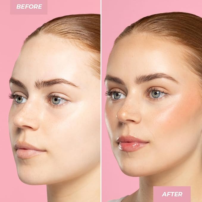 MCoBeauty - Baby Face Multiuse Cream Stick for Lips and Cheeks - Blush Stick in Coral Pearl Shade - Contains Moisturising Jojoba Seed Oil, Coconut Oil and More - Kitty