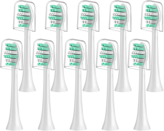Replacement Toothbrush Heads for Philips Sonicare C2 Replacement Heads 10 Pack Vivena