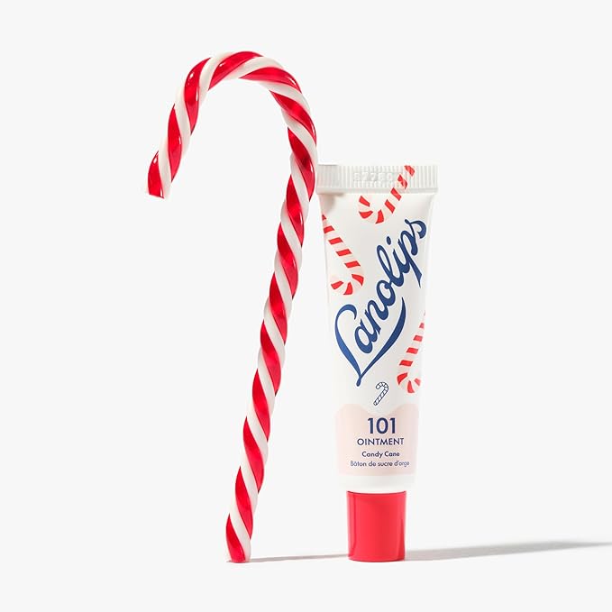 Lanolips 101 Ointment Multi-Balm Candy Cane (0.35 Ounce)