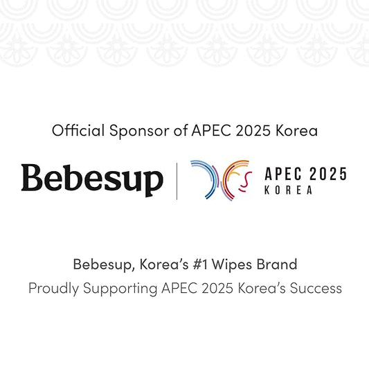 BEBESUP- Korea’s #1 Signature Eco Baby Wipes- 100% Plant-Based 99% Drinkable Water-Based Unscented Ultra-Thick Organic baby wipes Hypoallergenic for sensitive skin Flip-Top (1 Pack)