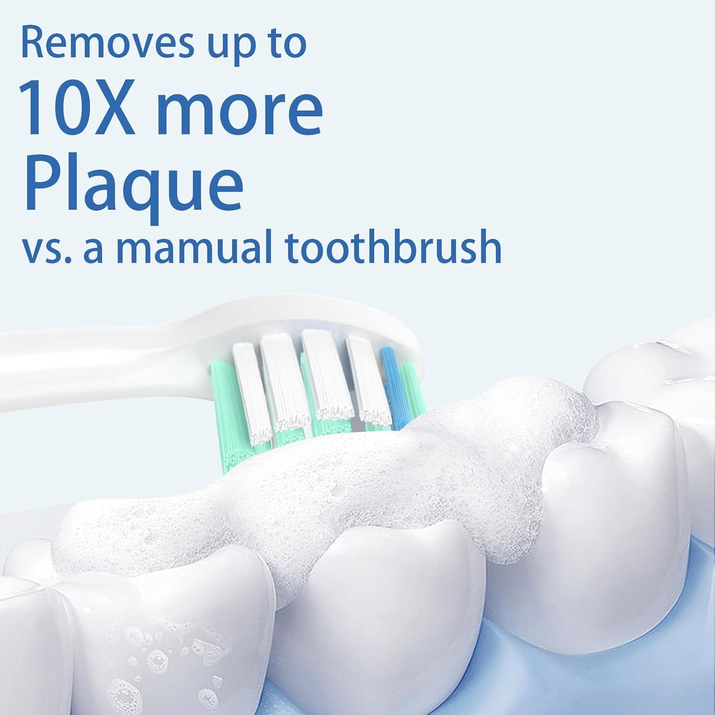 Replacement Toothbrush Heads for Philips Sonicare Replacement Heads, Replacement Brush Head Compatible with Phillips Sonicare Electric Toothbrush, 12 Pack