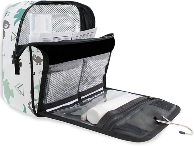 senya Hanging Travel Toiletry Bag Kit Makeup Case Cosmetics Organizer for Men Women