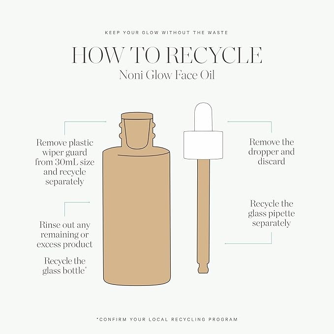 KORA Organics Noni Glow Hydrating Face Oil with Antioxidants, Nourish & Illuminate, Certified Organic, Cruelty Free, 0.34 fl oz