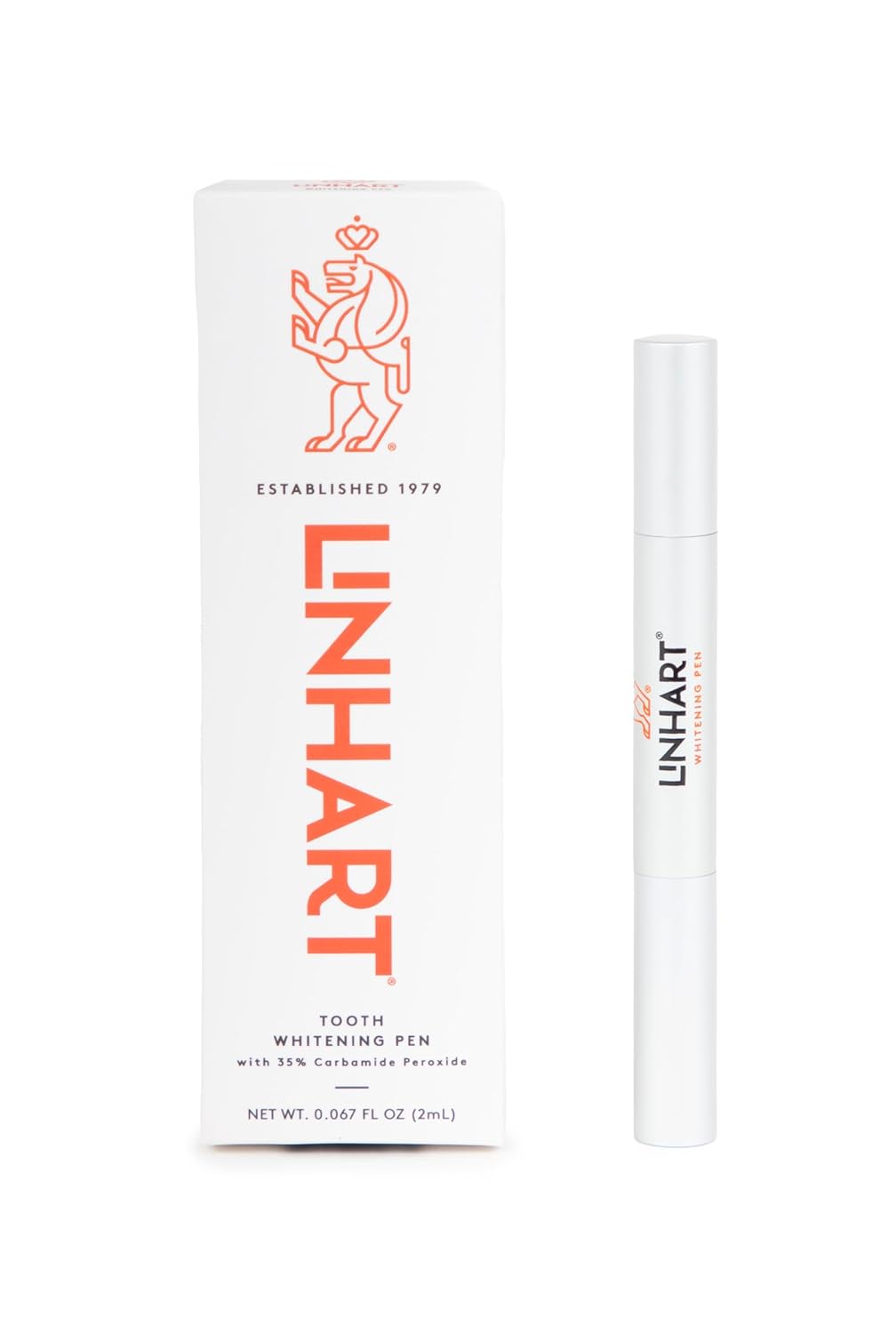 Linhart Teeth Whitening Pen – Professional Strength Gel for a Brighter Smile – Fast, Safe, and Easy-to-Use Whitening – No Sensitivity – Compact & Travel-Friendly – 30+ Applications