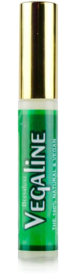 Beesaluxe Vegaline - 100% Natural, Vegan & Hypoallergenic Alternative to Petroleum Jelly - Unpetroleum - Lips, Hands, Baby, Makeup Remover and More (0.33 Ounce Wand)