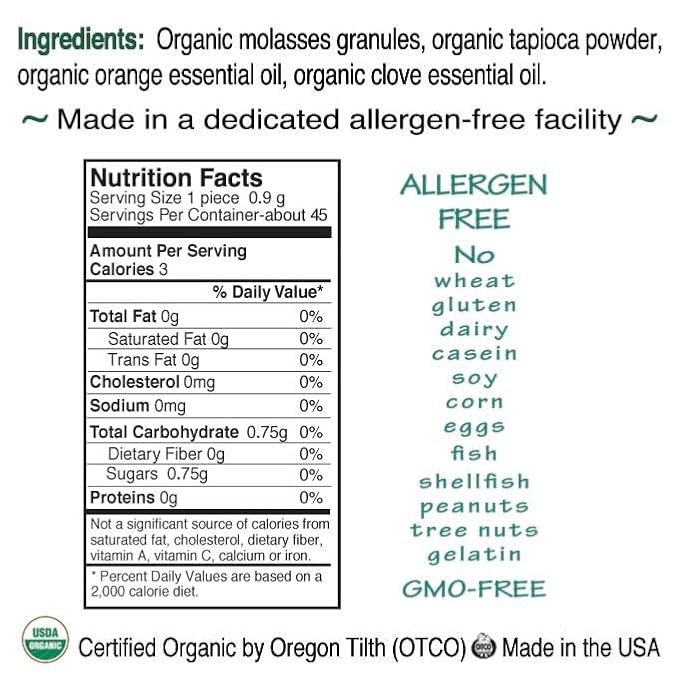 St. Claire's Organic Herbal Pastilles, (Clove, 27 Ounce Bulk Bag) | Gluten-Free, Vegan, GMO-Free, Plant-based, Allergen-Free | Made in our Allergen-Free facility