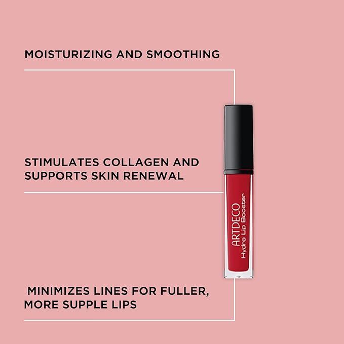 ARTDECO Hydra Lip Booster - Translucent Skipper’s Love - Hydrating Lip Gloss - Boosting Effect - Color Hint & Beautiful Shine - Non-Sticky Finish - Lip Care - Lip Oil - Makeup - Hyaluron - 0.21 Fl Oz