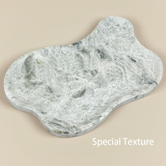 Natural Travertine Tray (Green (Marble))