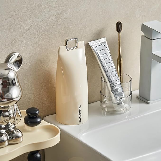 Portable Travel Toothbrush Holder Leak-Proof Toothpaste Storage Case Compact Bathroom Organizer for Camping, School, Business Trips - Toothbrush & Paste Container for Travel