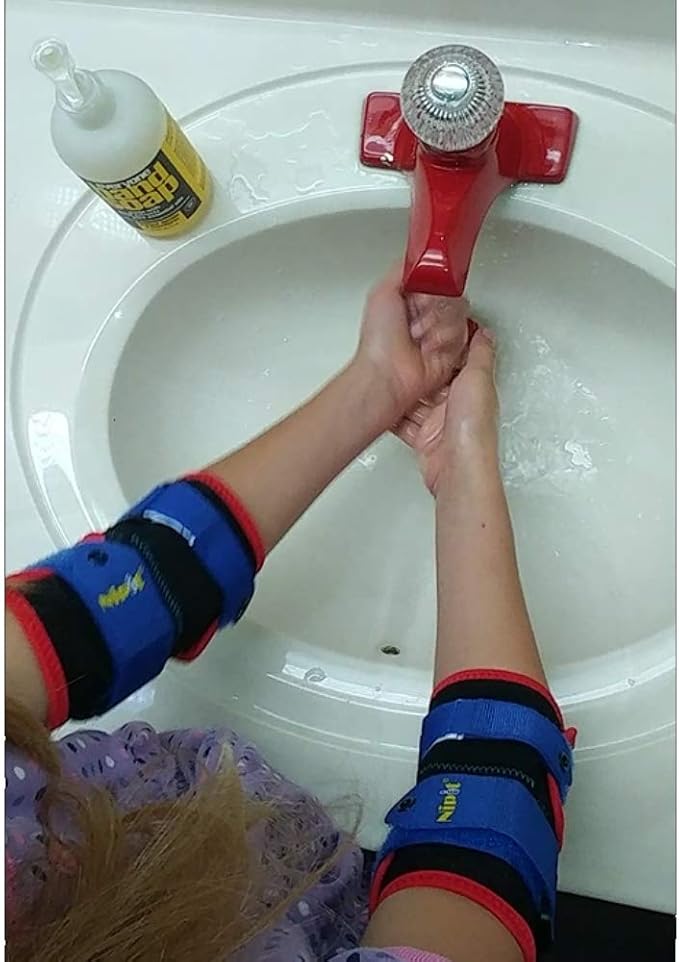 NIPIT Age 2-7 Thumb Sucking Habit STOP for Kids, Best Toddler Finger Sucking Prevention. #1 Pediatric Dentist Rated, since 2014, Keep Fingers Uncovered to Develop and Play, INCLUDES Motivation Program