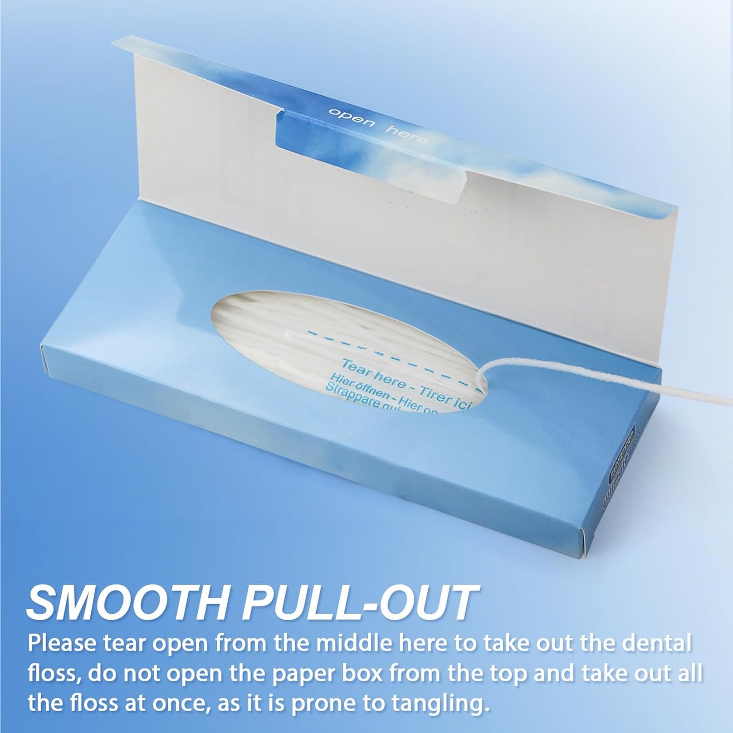 RAZOKO 3-in-1 Floss for Braces, 120 Pre-Cut Strands | Floss Threaders, Spongy & Regular Floss for Bridges & Wide Gaps