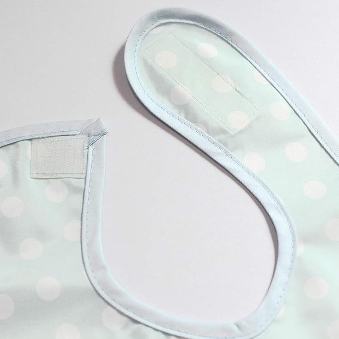 Full Coverage Waterproof Feeding Bib for Toddlers – Extra Long Apron Bib for Mealtime, Self-Feeding, High Chairn