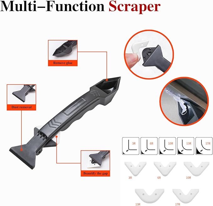 2025 New Toothpaste Tube Gun,Toothpaste Tube Glue Gun Squeezing Machine,Silicone Caulk Guns,Toothpastes Guns Dispenser,for DIY Projects,Caulking Sealant,Silicone Glue(White)