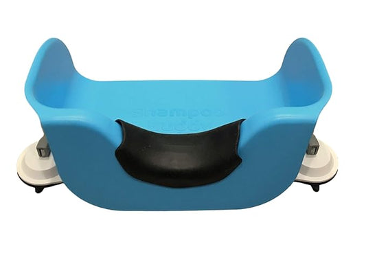 Shampoo Buddy Portable Hair Wash Basin for Children, Toddlers, Kids, Teens | Portable Shampoo Bowl for use on Bathtub or Sink (Blue)