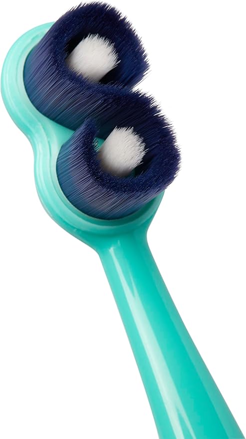 SuperMouth® SuperBrush® Manual Toothbrush – Ultra-Soft Patented SuperBristles® Conform to Teeth for 30X Better Cleaning, Deep Plaque Removal, Sensitive Teeth & Gum Care, Preteens to Adults