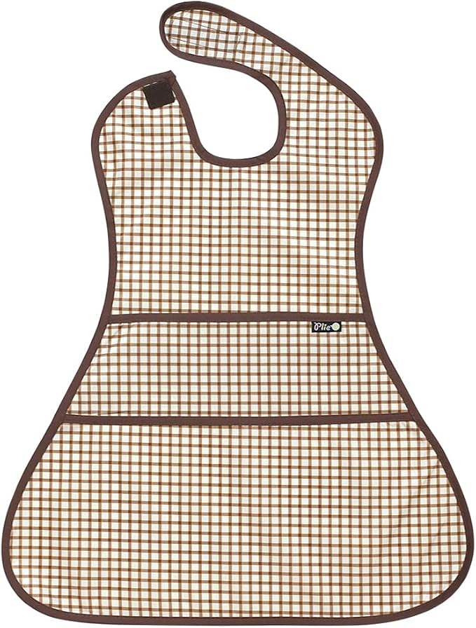 Full Coverage Waterproof Feeding Bib for Toddlers – Extra Long Apron Bib for Mealtime, Self-Feeding, High Chairn