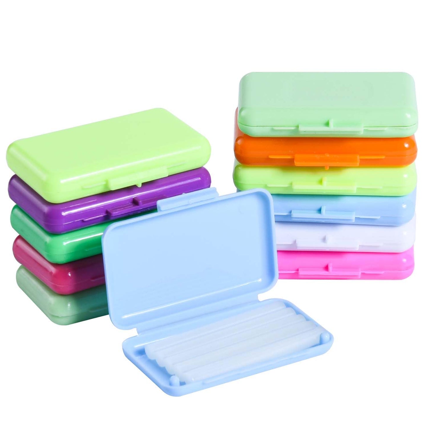 12 Pack Colorful Orthodontic Wax Dental Wax for Braces Wearer