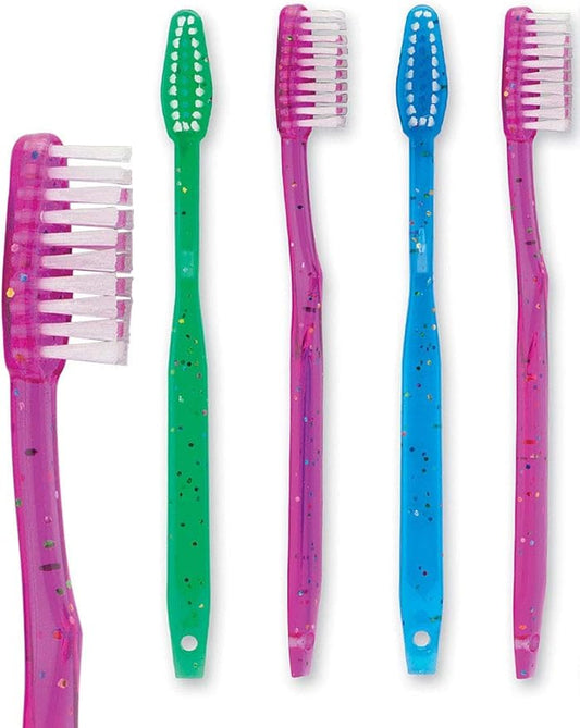 28 Kids Prepasted Toothbrushes Individually Wrapped - Bubblegum Disposable Toothbrushes - Great for Sleepovers, Travel (28 Pack)