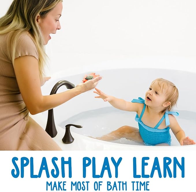 SplashEZ Bath Toy Boats for Toddlers, Mold Free Boat Bath Toys for Kids & Toddlers, No Hole for Water Floating Ships for Bathtub, Pool, Shower for Boys & Girls, 3-Pack: Jet Ski Yacht Catamaran