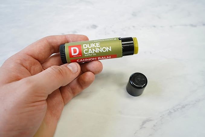 Cannon Balm Tactical Lip Balm 3-Pack with SPF 15, 0.56oz – Premium Lip Protector with Organic Ingredients, Fresh Mint Flavor, Natural Beeswax, Coconut & Shea Butter, UV Protection