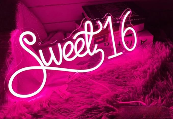 LED Neon Sign Night Light for Wall Party Décor Bedroom Room Bar Wedding Home Birthday Art Decoration Christmas with USB Chain Light modulator 5v 16.5"*9.1"