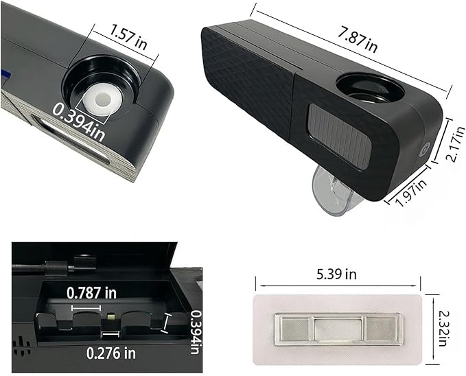 Smart Toothbrush Holder, Wall Mounted Toothbrush Holder with Toothpaste Dispenser, Drying Function and 3 Toothbrush Slots for Bathroom (Black)