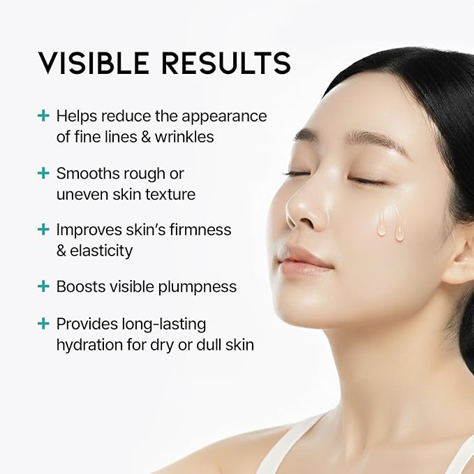 Retinol Serum Cream for Face Anti Aging, Wrinkle Serum Korean, Vitamin A for Skin Night Care 1.69 Fl Oz