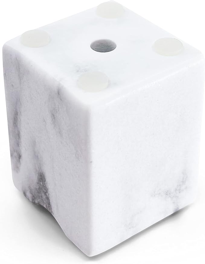 Multi-Purpose Bathroom & Desk Stand Holder | for Toothbrush, Shaving Razor, Makeup Brush, Pen, Pencil | Great for Travel & Home Use | 2" H x 1.5" W x 1.5" D | 1-Pack