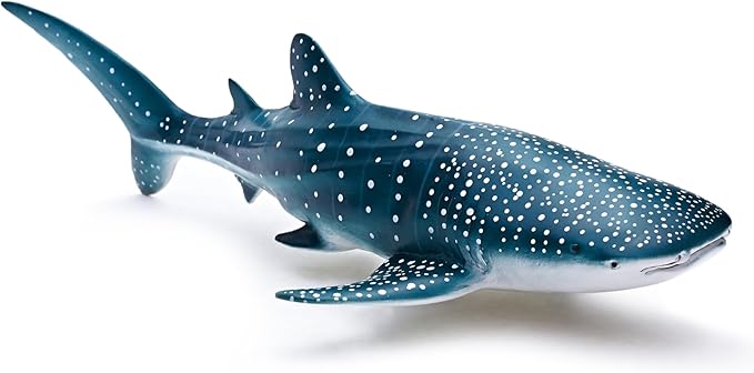 Gemini&Genius Sea Animal Whale Shark Action Figure Wild Model Toy Soft Rubber Realistic Ocean Educational and Role Play Toys for Kids