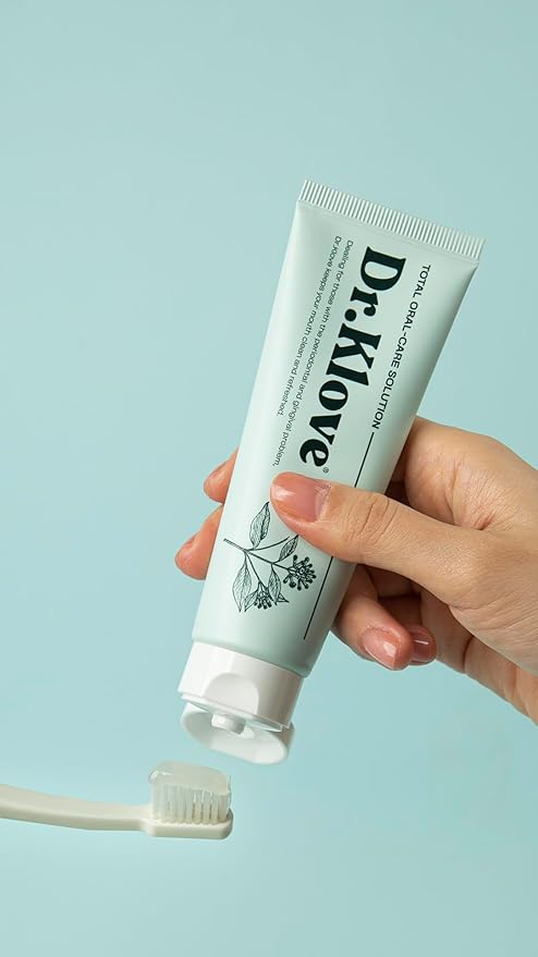 Dr. Klove Clove Natural Toothpaste (Gum Protection) – Fluoride-Free, Fragrance-Free, Natural Clove Oil, Safe for Pregnancy, Single & Gift Set Option (3)