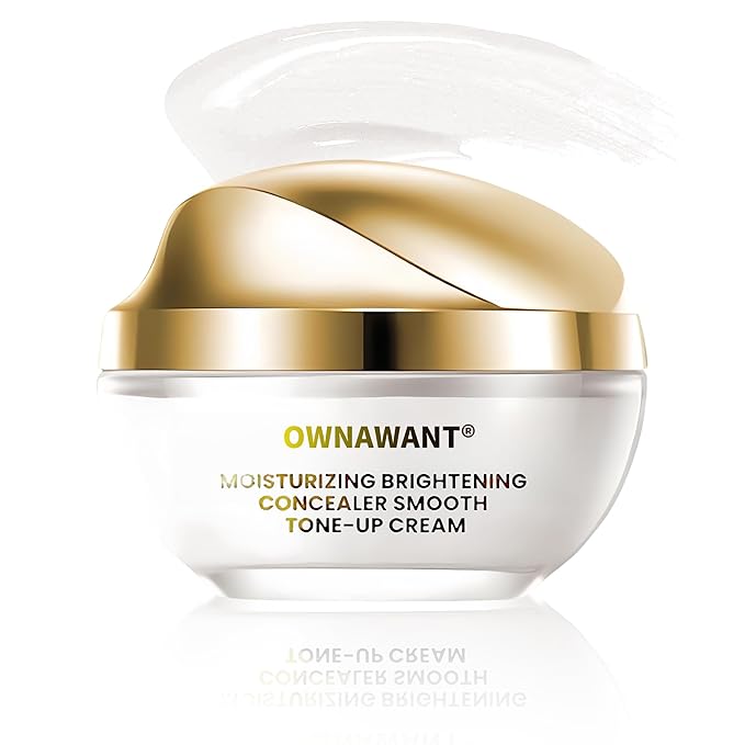crema de maquillaje, Moisturizer brightening concealer smooth, tone up cream (1PCS)