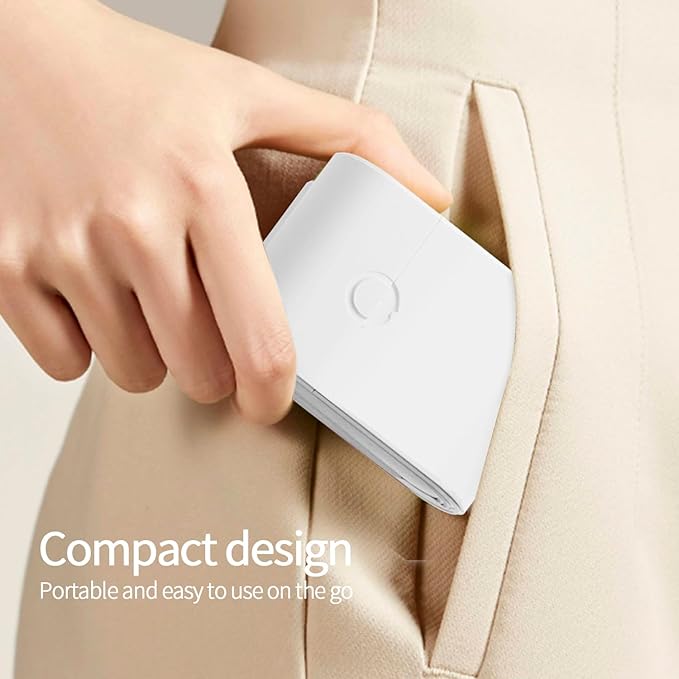 Portable Dental Floss Picks Case 2 Box，52 Count Flosser a Box – Travel Dental Hygiene Kit with Floss Stick and Toothpick Cases -White，Mint Flavored, Twin Line Design.