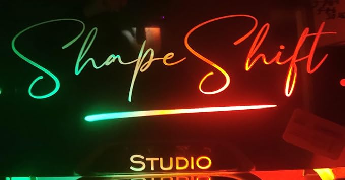 Personalized LED Name Mirror with Night Light Led Light Up Mirror for Bedroom Custom Neon Signs Wall Decor for Shop Bar Salon Birthday Christmas Wedding Christmas