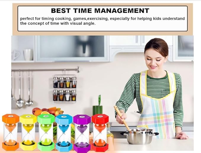 SuLiao 20 Minute Sand Timer Hourglass, Unbreakable Pink Watch 2 Minuto, Small Clock One Minute, Plastic Hour Glass for Kids, Games, Classroom, Kitchen, Decor