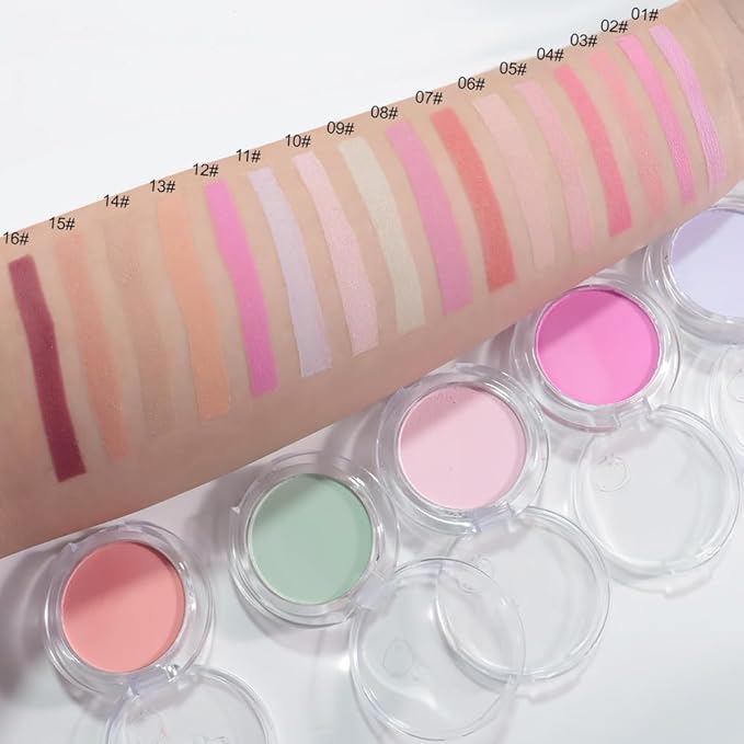 Matte Powder Blush for Cheeks – Long Lasting Natural Face Blusher Makeup, Lightweight Blendable Cheek Color for Women, Vegan & Cruelty-Free – #14 Light Brown