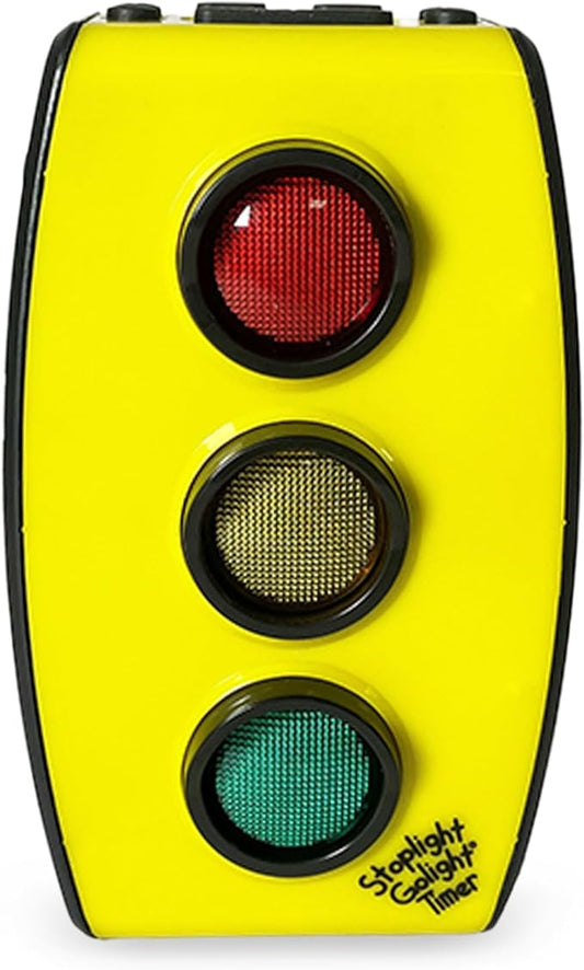 Timer - Red Yellow Green Traffic Light Timer for Kids, Bedtime Stoplight Alarm for Classroom, Sleep & Potty Training for Toddlers, Teeth Brushing, Shower Time, Travel Friendly