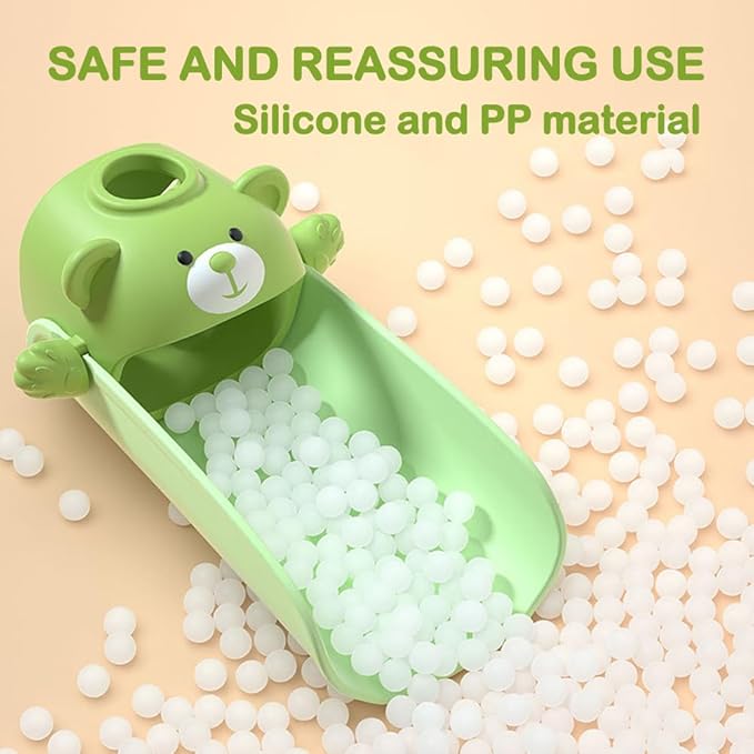 DLUCKY Faucet Extender for sink Easy Use Sink Faucet Extenders with Temperature Sensitive for Toddlers, Kids Hand Washing Faucet Extension for Bathroom Sink, Kitchen, Green