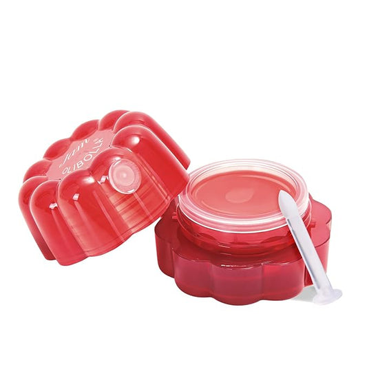 Lip Jam Pudding Pot - Multi-Use for Lips & Cheeks, Plumping & Non-Sticky Lip Gloss, Glossy Finish, All-Day Wear, Non-Drying & Blendable Formula, Natural Lip Tint and Cream Blush (0.12 fl.oz)