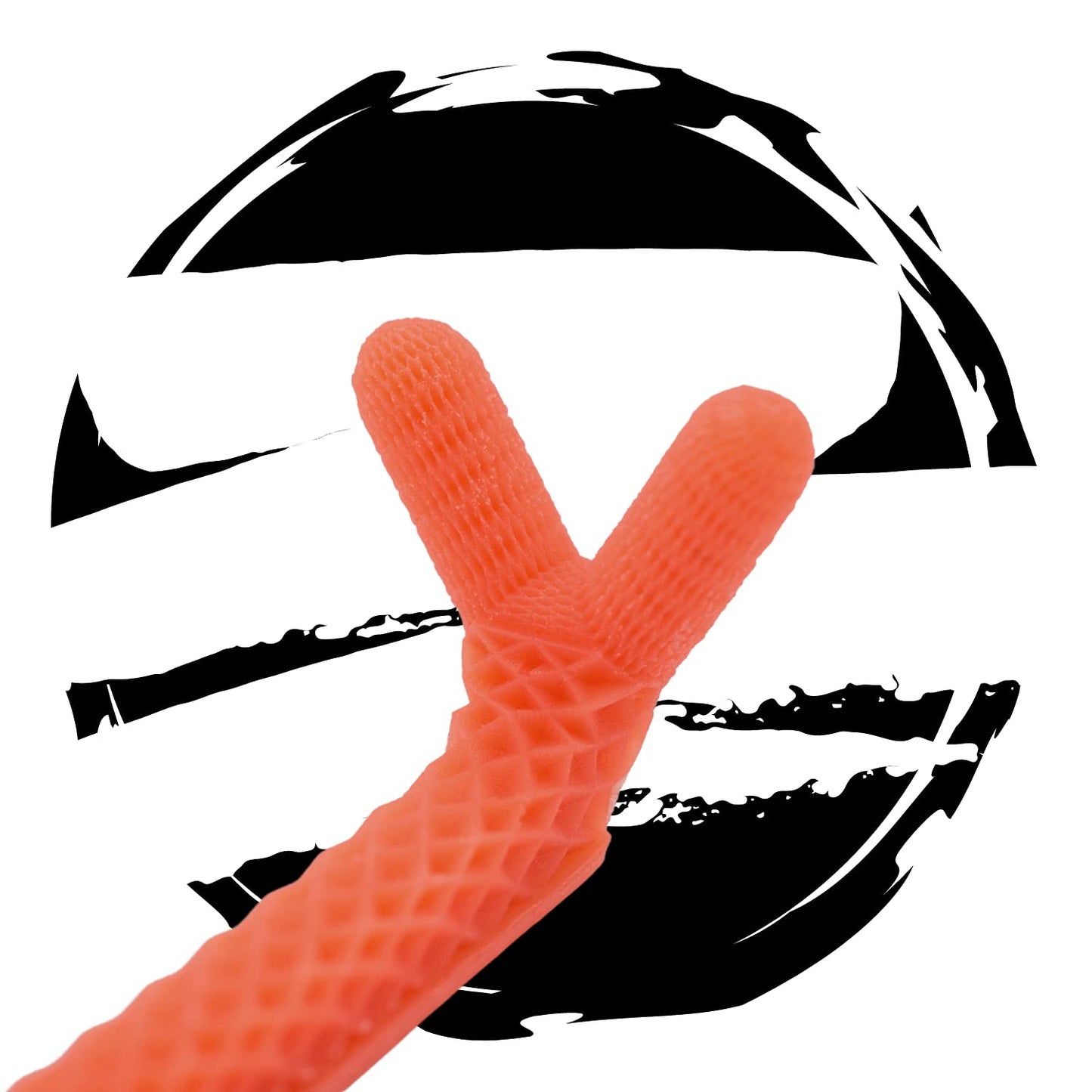 V3 (Denture Adhesive Removing Toothbrush) (Red)