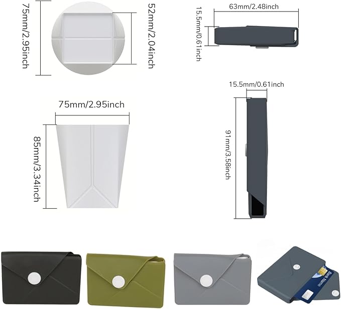 Silicone Collapsible Travel Cup, Foldable Water Cup with Card Bag - Portable Leak-Proof Reusable Mug for Camping, Hiking, Sports (green)