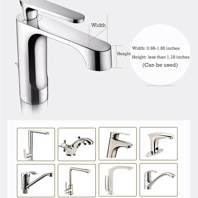 Faucet Handle Extender Set - Faucet Extender for Toddlers Faucet Handle Extender for Toddlers Faucet Extender for Kids(Yellow-Red)