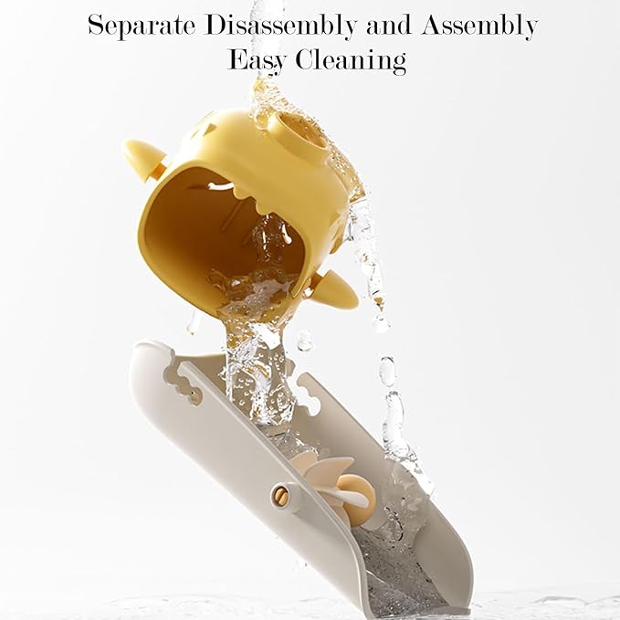 Faucet Extender - Faucet Extender for Toddlers Childrens Faucet Extender Sink Extender Faucet Extender for Kids(Off White,2 PCS)