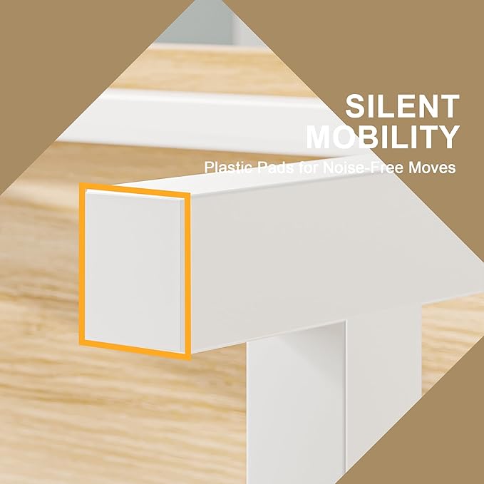 Kitchen Step Stool for Toddlers, Height Adjustable Toddler Tower with Safety Rail, Steel and Wood Toddler Kitchen Stool Helper Kids, Stool for Kids, Learning Tower, Kids' Desk Wood White