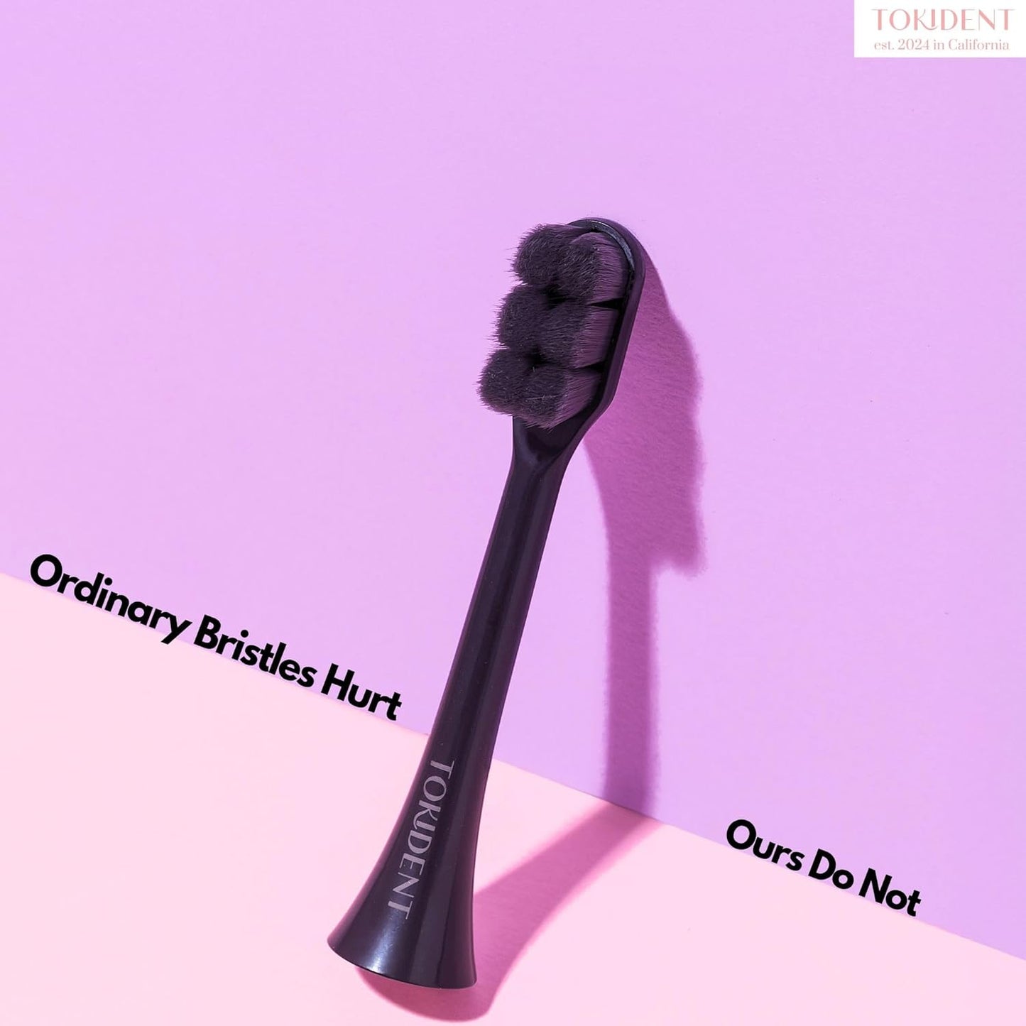 Replacement Brush Heads for Philips Sonicare Electric Brush - Ultra Soft Toothbrush Heads for Sensitive Teeth & Gums - Replacement Head with 10,000 Wave Cut Nano Bristles - 2 Pack - Stealth